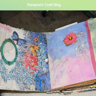 Art journal flip through