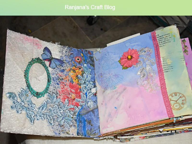 Art journal flip through