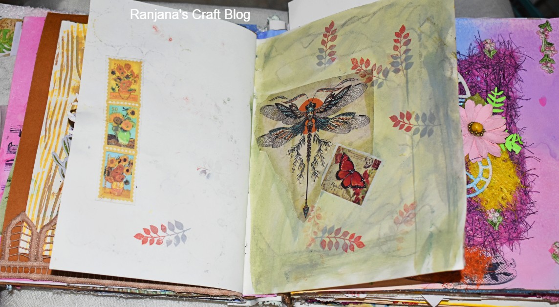 Art journal flip through