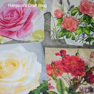 Decoupage tissues