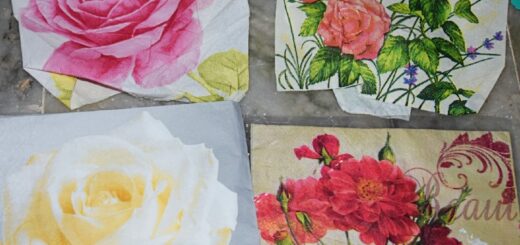 Decoupage tissues