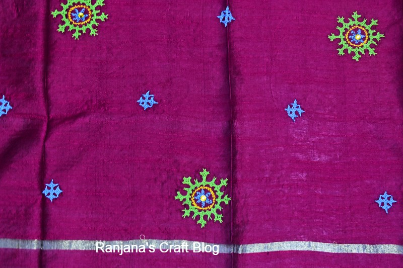 Kutchwork On Duppatta