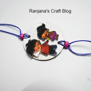 Handmade rakhi