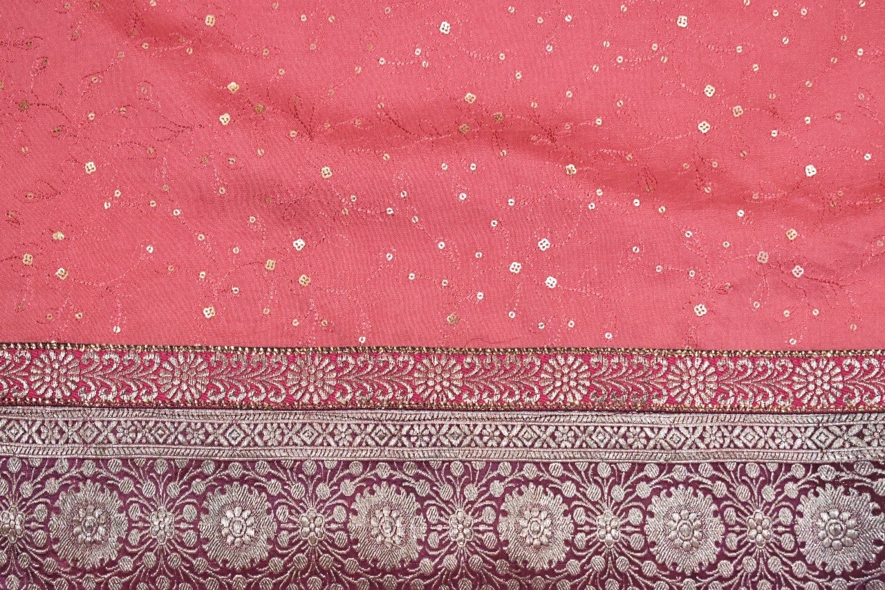 Designing saree