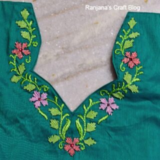 Kamalkari embroidery