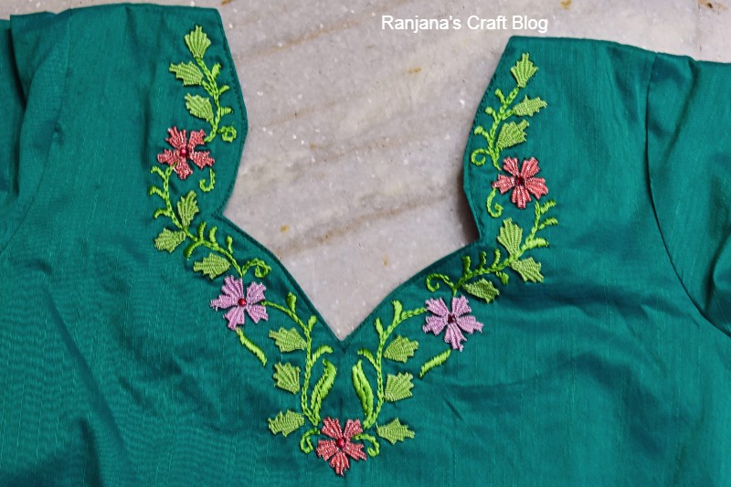 Kamalkari embroidery