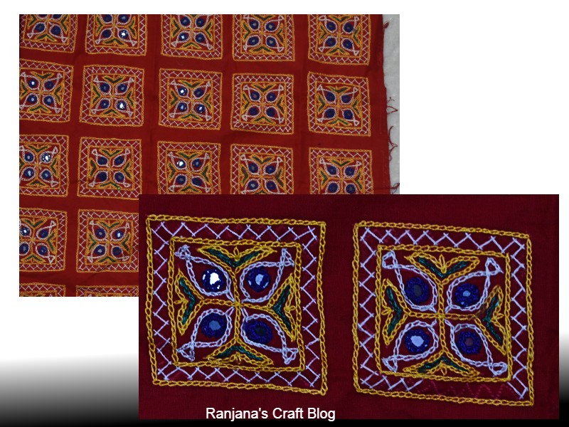 Kutch work patches