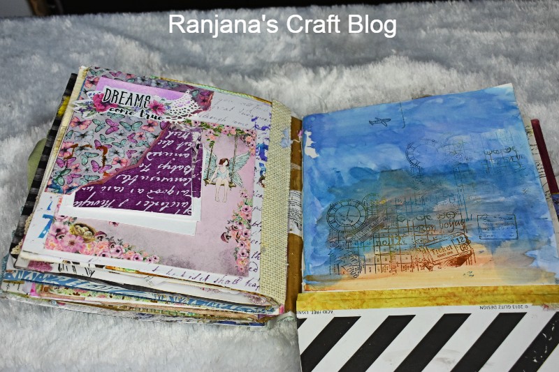 Art journal flip  through