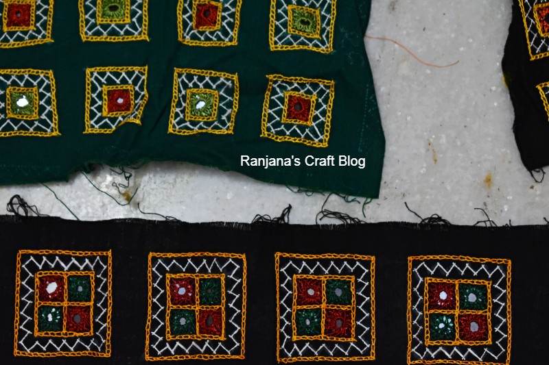 Kutch work patches