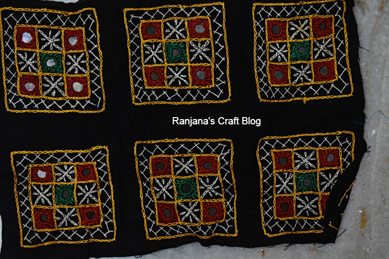 Kutch work patches