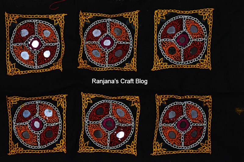 Kutch work patches