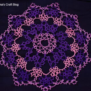 Tatting doily