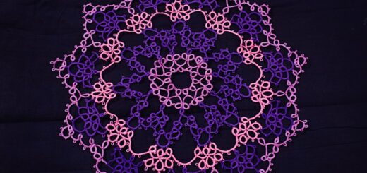Tatting doily
