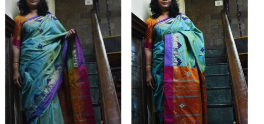 Tatting saree