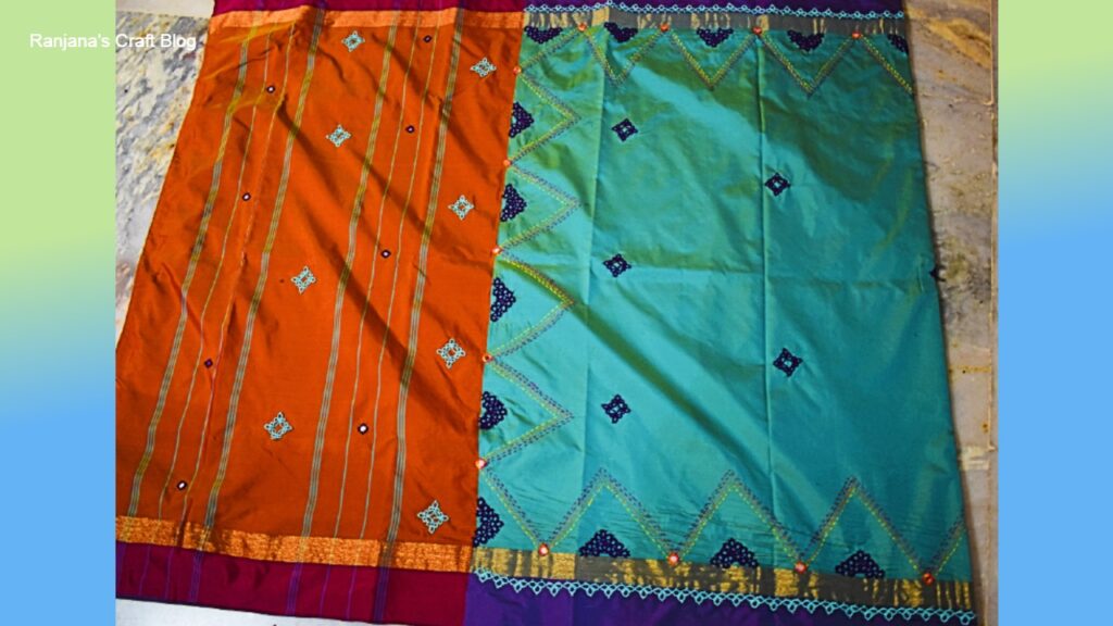 Tatting saree