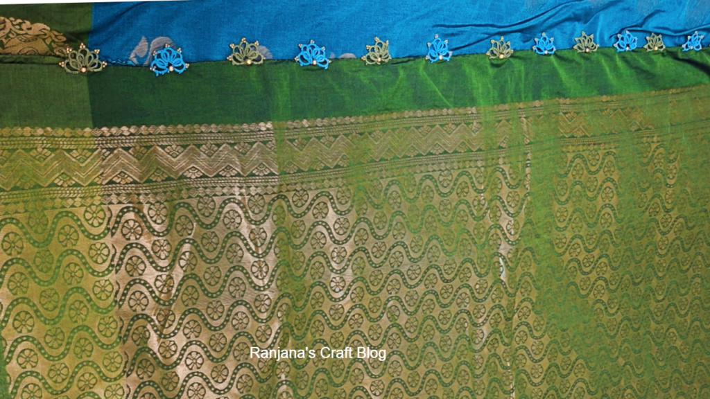 New saree kuchu design