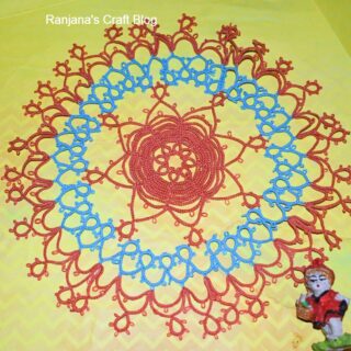 Doily tatting