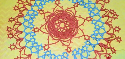 Doily tatting
