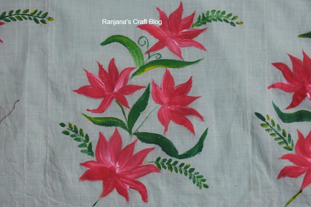 Fabric painted Kurta