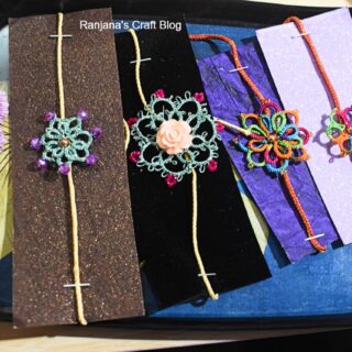 Handmade rakhi
