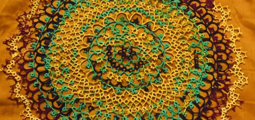 Tatted doily