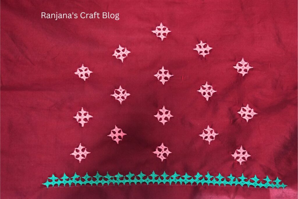 Kutchwork On blouse