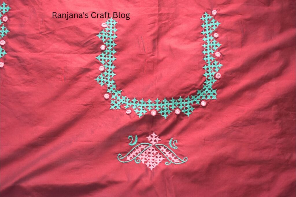Kutchwork On Blouse