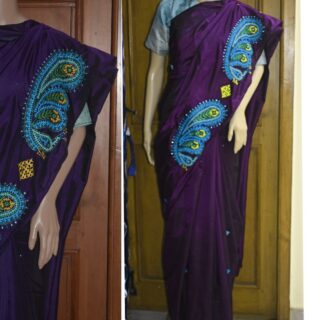 Peacock Kutchwork motif