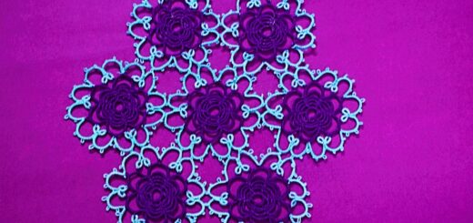Tatted doily