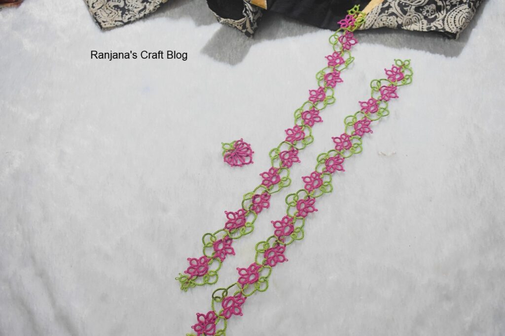 Tatting on blouse
