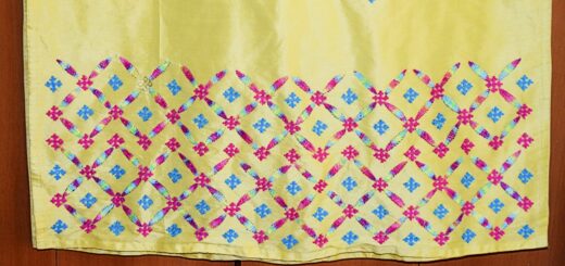 Kutchwork on Kurta