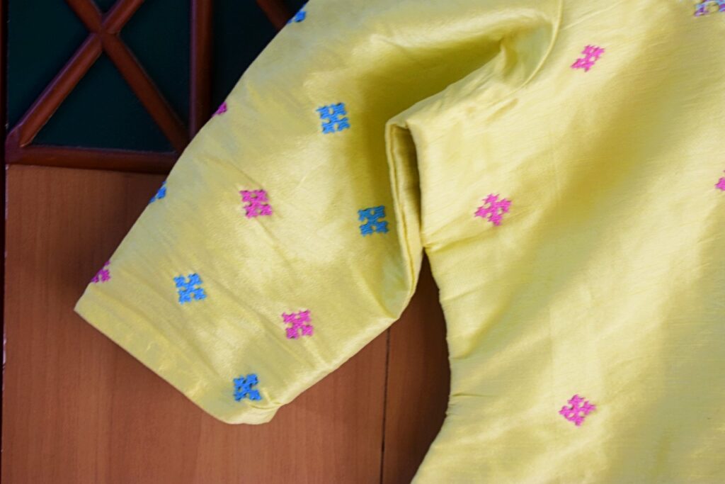 Kutchwork on Kurta
