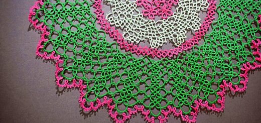 Tatted doily