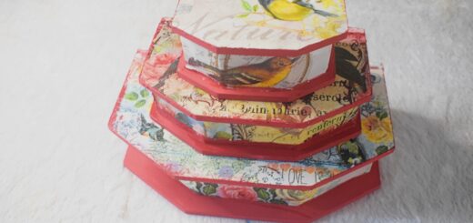 Decoupage boxes