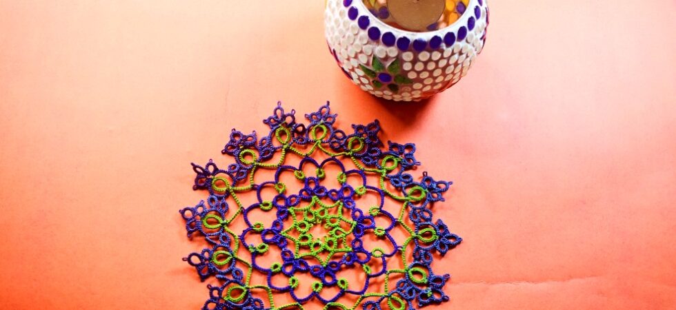 Small tatting doily