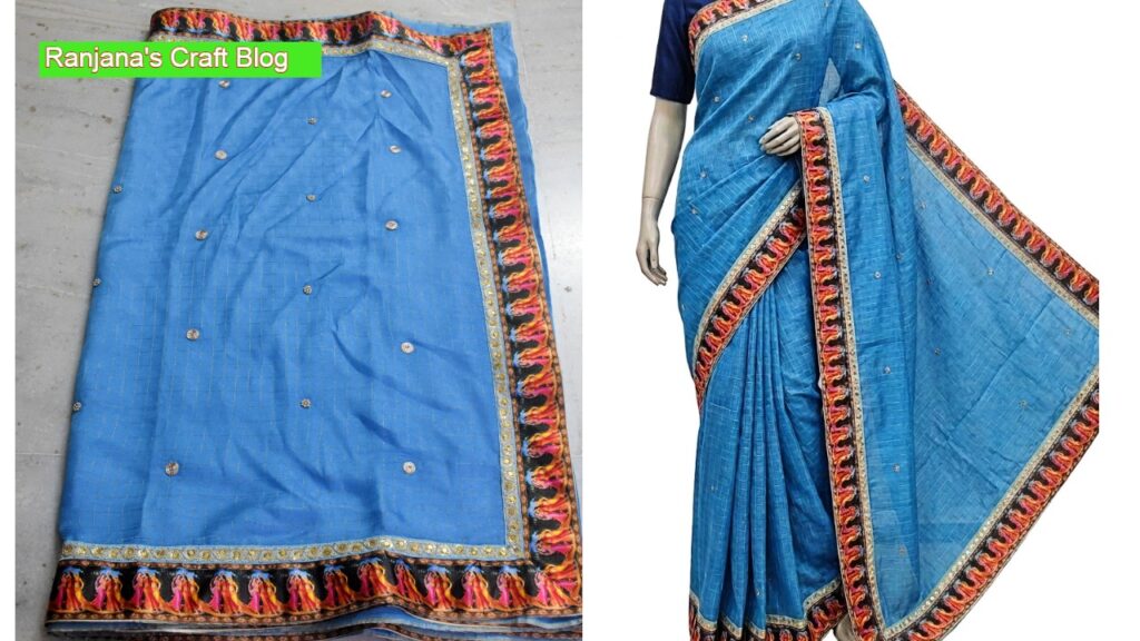 Border saree