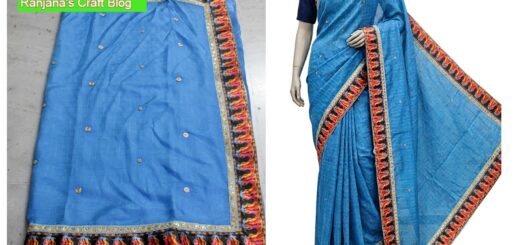 Border saree