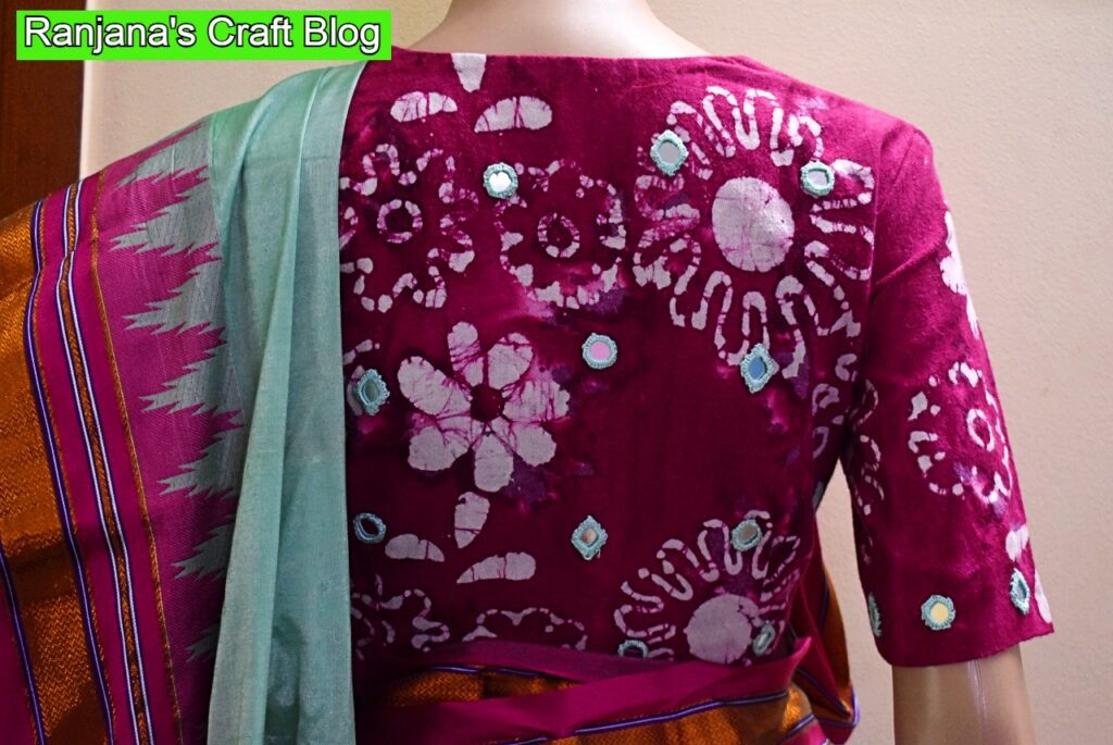Ilakal saree blose idea