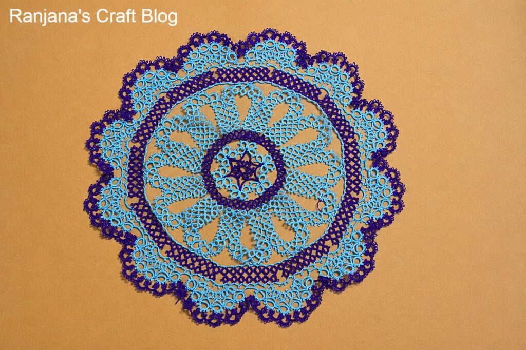 Tarred doily