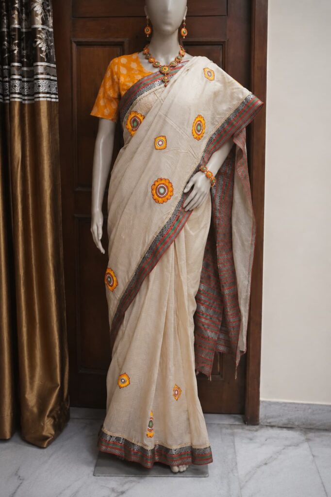 Kerala Mural saree