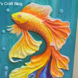 3D clay art