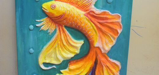 3D clay art