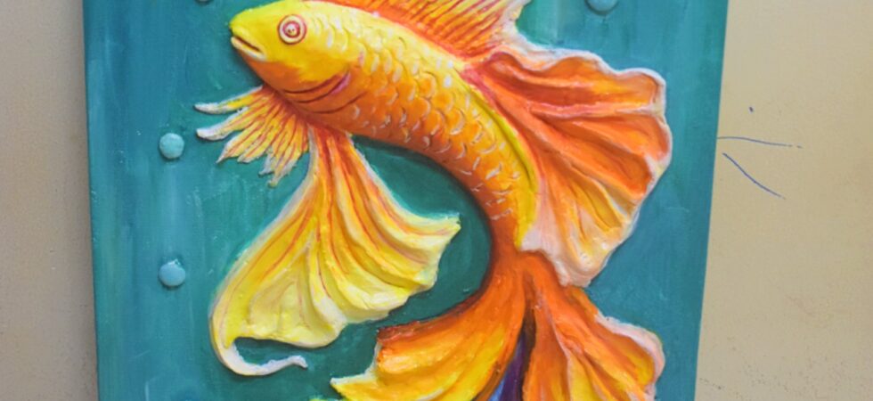 3D clay art