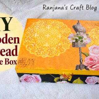 Decoupage on box