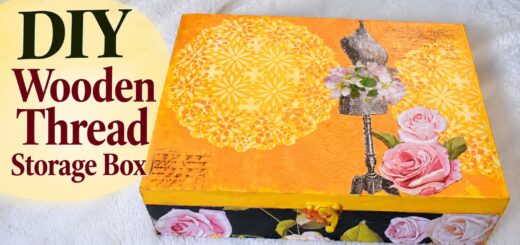Decoupage on box