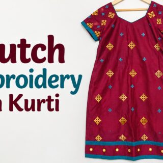 Kutch work embroidery