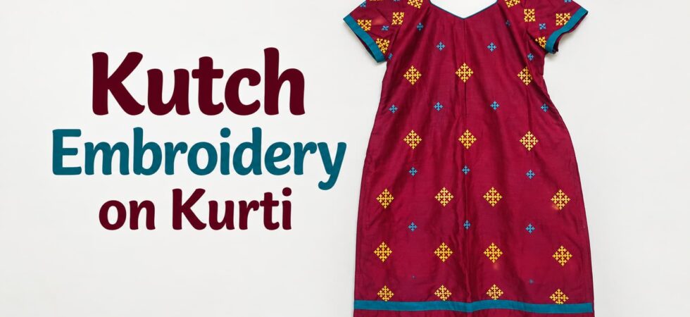 Kutch work embroidery