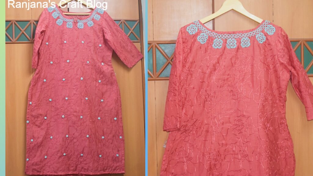Tatting and embroidery